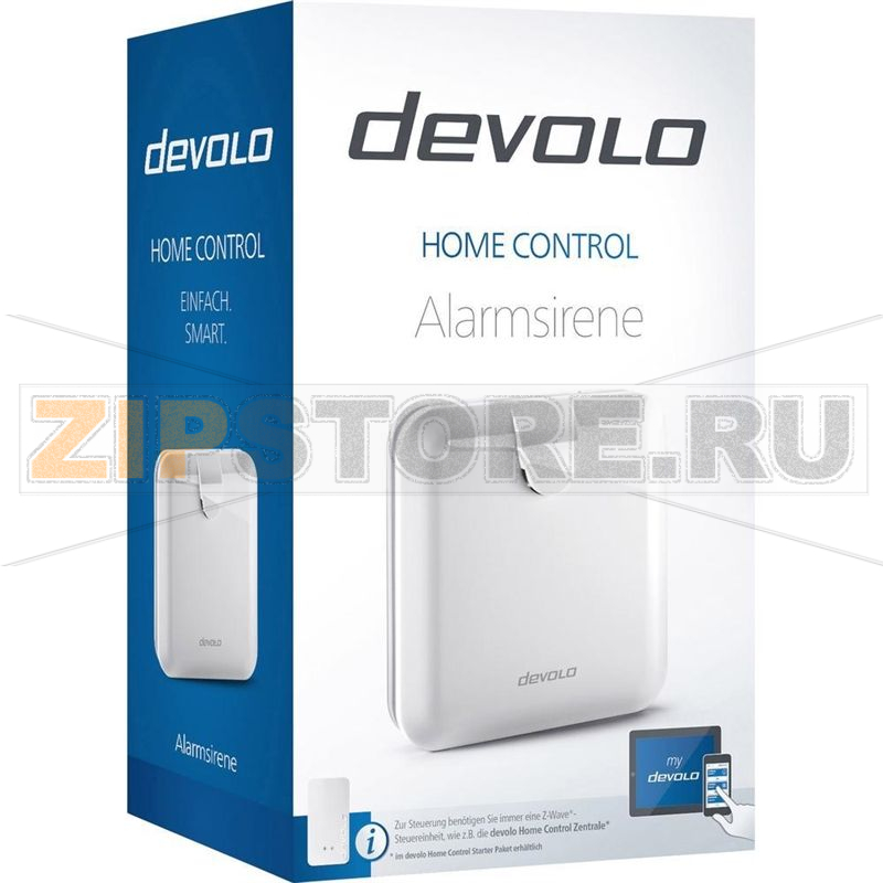 Cирена сигнализации, беспроводная, дальность сигнала: 100 м Devolo Hoмe Control 