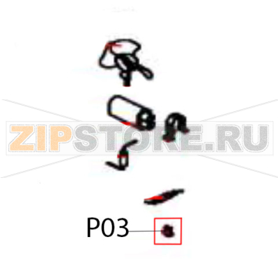 Fuse socket Hurakan HKN-WP900M Fuse socket Hurakan HKN-WP900MЗапчасть на деталировке под номером: P03