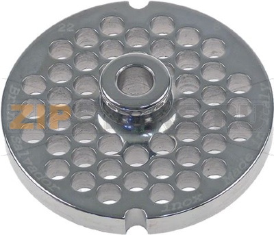 PLATE STAINLESS STEEL MOD.22/8 SELF-SHAR 