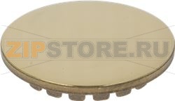 BURNER CAP PRINTED BRASS POLISHED 