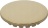 BURNER CAP PRINTED BRASS POLISHED
