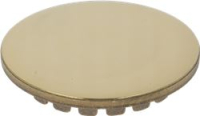 BURNER CAP PRINTED BRASS POLISHED