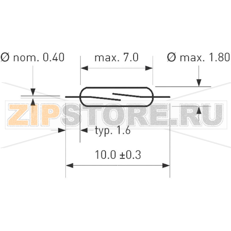 Геркон SMD 150 В/DC, 120 В/AC, 0.5 A, 10 Вт PIC PMC-0701S1520 