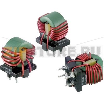 Дроссель тороидальный 16 мкГн, 10 мм, 2.7 мОм, 10 A, 1 шт Würth Elektronik WE-CMB 