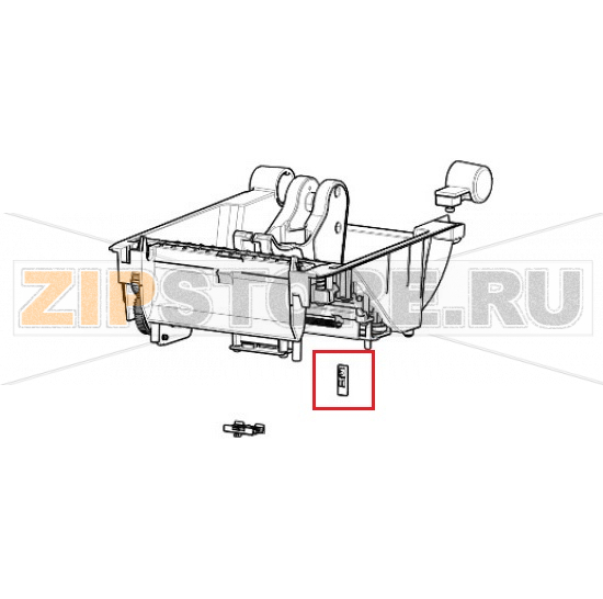 Сенсор открытия крышки Zebra ZD620 Direct Thermal Датчик открытия крышки Zebra ZD620 Direct ThermalЗапчасть на сборочном чертеже под номером: 10Название запчасти Zebra на английском языке: Cover Open Sensor