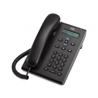 IP-телефон 8-30 В/DC, 2xFE (PoE), 1 линия, SIP, 128х32 пкс Cisco CP-3905-BE