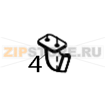 Top cover support TSC TC210 Top cover support TSC TC210Запчасть на деталировке под номером: 4