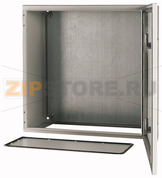 Щит металлический навесной с монтажной платой, ДхШхВ=250x500x500 мм Eaton CS-55/250 