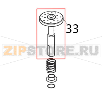 Ass. pistone integrale grigio Saeco Royal Classic Ass. pistone integrale grigio Saeco Royal ClassicЗапчасть на деталировке под номером: 33