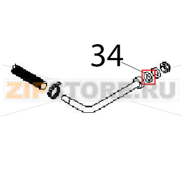 Washer Ø: 22, Ø: 16.2=1.5 CU Angelo Po FM611E1 Washer Ø: 22, Ø: 16.2=1.5 CU Angelo Po FM611E1Запчасть на деталировке под номером: 34