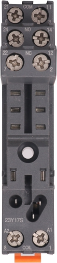 Розетка для 2 контактных реле RFT, 10A Shenler SRU08-E 