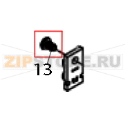 Screw, TP 2.6*L4*∮4.36, MOQ 50 pcs TSC TC300 Screw, TP 2.6*L4*∮4.36, MOQ 50 pcs TSC TC300Запчасть на деталировке под номером: 13