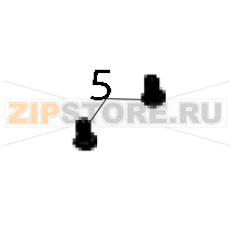 Screw, TP3x6, MOQ 50 pcs TSC TC310 Screw, TP3x6, MOQ 50 pcs TSC TC310Запчасть на деталировке под номером: 5