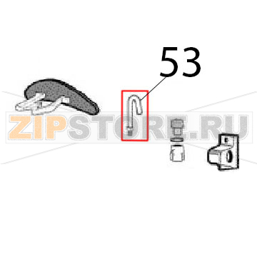 Water spout Angelo Po 31PIE6 Water spout Angelo Po 31PIE6Запчасть на деталировке под номером: 53