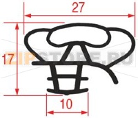 УПЛОТНИТЕЛЬ ВСТАВНОЙ 1300Х570 ММ