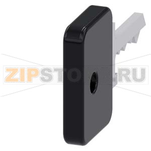 КЛЮЧ ДЛЯ ПЕРЕКЛЮЧАТЕЛЯ С ЗАМКОМ O.M.R., ЗАМОК НОМЕР 73034, ЧЕРНЫЙ Siemens 3SU1950-0FL10-0AA0 
