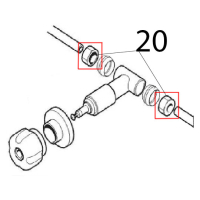Bicone nut Ø: 10 Angelo Po 0A1CP1E