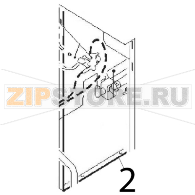 Panel LH Angelo Po 0G1CP1G Panel LH Angelo Po 0G1CP1GЗапчасть на деталировке под номером: 2