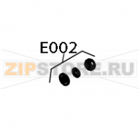 Set of fixing parts for motor and fan P3 Convotherm OES 6.10