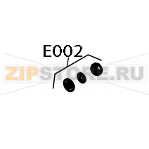 Set of fixing parts for motor and fan P3 Convotherm OES 6.10 Set of fixing parts for motor and fan P3 Convotherm OES 6.10Запчасть на деталировке под номером: E002