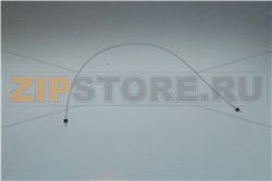 TUBO PTFE ø 2x4 mm - 500 mm CON BOCCOLE 