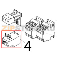 Rele' termico 3-5 A Angelo Po BX61E