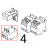 Rele' termico 3-5 A Angelo Po BX61E