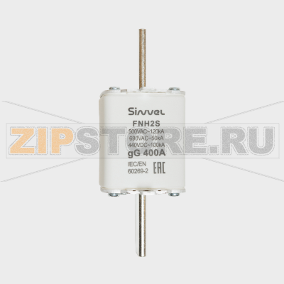 Предохранитель с бойком 400 A, габарит 2, gG Sinvel FNH2S-400 