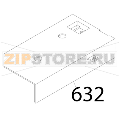 Scatola relais Sirman Mirra 250 C Scatola relais Sirman Mirra 250 CЗапчасть на деталировке под номером: 632