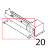 Supporto ventilatore Angelo Po 2G1PE2E