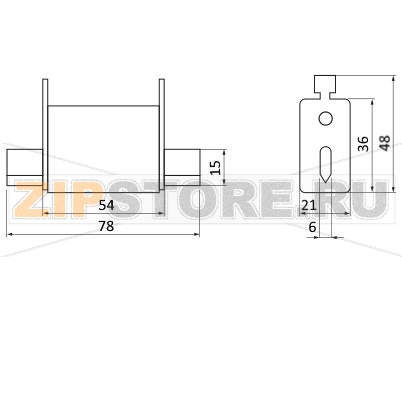 Предохранитель ножевой 40 А, 690 В/AС, габарит 000 Sinvel SVF-NH000T690-40-aR 