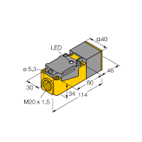 Датчик индуктивный Turck BI20-CP40-Y1X
