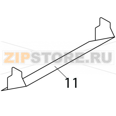 Horizontally hinged Brema VM 500 Horizontally hinged Brema VM 500Запчасть на деталировке под номером: 11Название запчасти Brema на английском языке: Horizontally hinged VM 500.