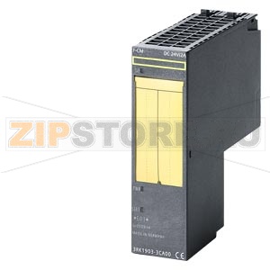 SIMATIC DP, ET200S, PM-D F PROFISAFE: РАЗМНОЖИТЕЛЬ КОНТАКТОВ F-CM, C 4 НЕЗАВИСИМЫМИ КОНТАКТАМИ ДЛЯ КОММУТАЦИИ ЦЕПЕЙ АВТОМАТИКИ БЕЗОПАСНОСТИ Siemens 3RK1903-3CA00 