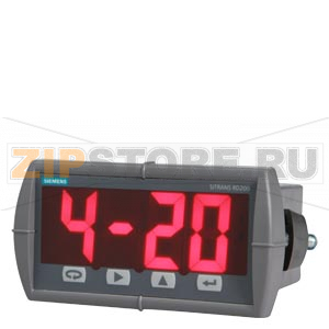 SITRANS RD200 — монтируемая панель, цифровой дисплей, RD200 85–265, 2 реле, питание 24 В Siemens 7ML5740-1BB01-0A 