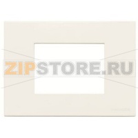 Рамка на 3 модуля, альпийский белый ABB 2CLA247310N1101