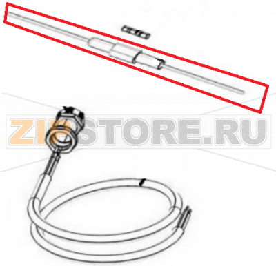 Portafusibile + fusibile timer elettron. Silanos N700   Portafusibile + fusibile timer elettron. Silanos N700Запчасть на 