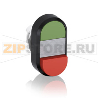 Кнопка двойная, MPD12-11С ABB 1SFA611141R1108