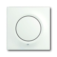 Клавиша выключателя/переключателя/кнопки с лампой подсветки и красной линзой ABB 2CKA001753A0189