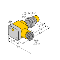 Датчик индуктивный Turck NI10-EG18SK-Y1X