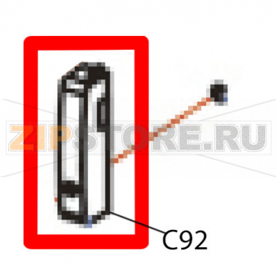 Left panel cover Godex EZ-6200 plus Left panel cover Godex EZ-6200 plusЗапчасть на деталировке под номером: C-92Название запчасти Godex на английском языке: Left panel cover EZ-6200 plus.