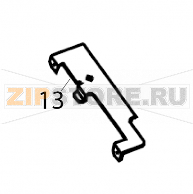 PCB Bracket (LH) Sato LT408 LH PCB Bracket (LH) Sato LT408 LHЗапчасть на деталировке под номером: 13Название запчасти на английском языке: PCB Bracket (LH) Sato LT408 LH.