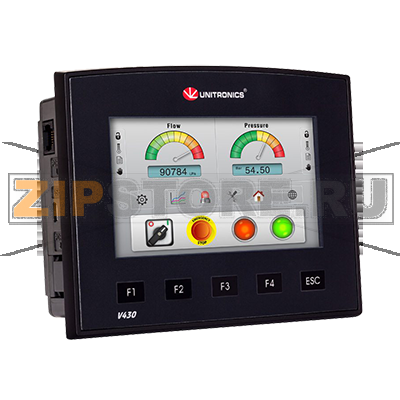Контроллер 4.3&quot;, 12/24 В/DC Unitronics V430-J-B1 