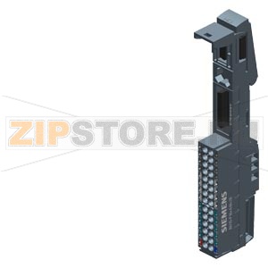 SIMATIC ET 200SP, БАЗОВЫЙ БЛОК BU15-P16+A10+2B, ТИП A0, 10 ШТУК В УПАКОВКЕ, ВТЫЧНЫЕ КЛЕММЫ, С 10 ДОП. (AUX) -КЛЕММАМИ, ПОДКЛЮЧЕНИЕ К СУЩ. НАГРУЗОЧНОЙ ГРУППЕ (БАЗОВОГО БЛОКА СЛЕВА) Ш Х В: 15MMX141MM Siemens 6ES7193-6BP20-2BA0 