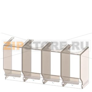 Клеммные крышки 3KC4 3KC8 630A 4PCS Siemens 3KC9804-4 