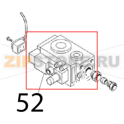 Gas thermost. novasit 820 1/2&quot; Angelo Po 0A1FR1G Gas thermost. novasit 820 1/2" Angelo Po 0A1FR1GЗапчасть на деталировке под номером: 52