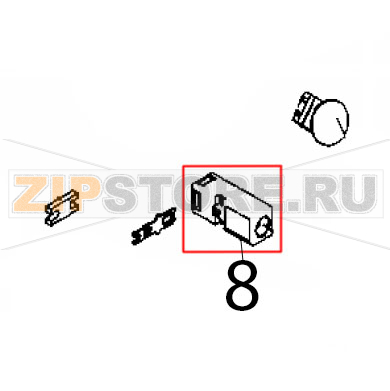 Micro switch Rollmatic CP 42 Micro switch Rollmatic CP 42Запчасть на деталировке под номером: 8