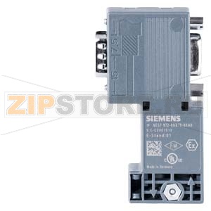 SIMATIC DP, ШИННЫЙ СОЕДИНИТЕЛЬ ДЛЯ PROFIBUS, ДО 12 МБИТ/С, ВЫВОД КАБЕЛЯ ПОД УГЛОМ 90&amp;#176;, 15.8 X 72.2 X 36.4 MM (ШXВXГ), IPCD ТЕХНОЛОГИЯ, FAST CONNECT, С ГНЕЗДОМ ДЛЯ ПОДКЛЮЧЕНИЯ ПРОГРАММАТОРА Siemens 6ES7972-0BB70-0XA0 