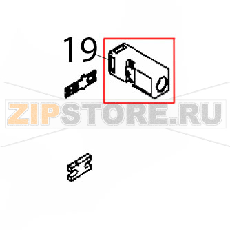 Key for micro switch Rollmatic CP 42 Key for micro switch Rollmatic CP 42Запчасть на деталировке под номером: 19
