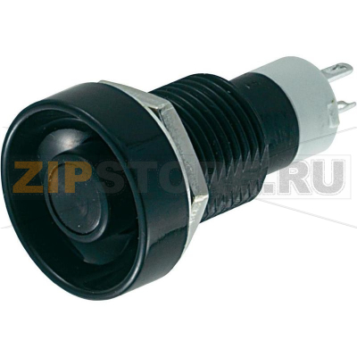 Кнопка 125 В/AC, 3 А, 1 x выкл/вкл, с фиксацией, 1 шт Miyama DS-258, BK 